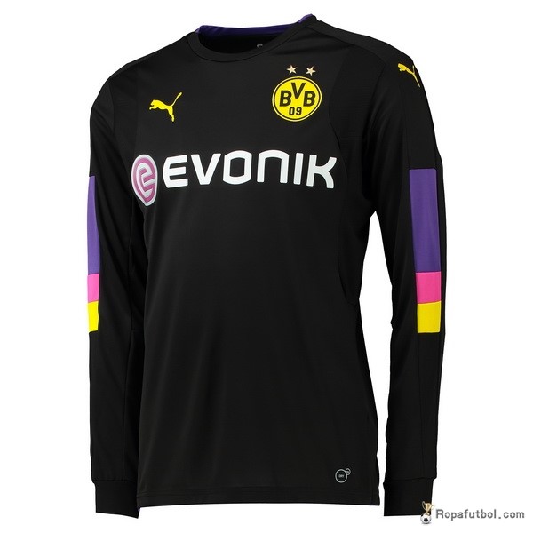 Camiseta Borussia Dortmund ML Portero 2016/17 Negro